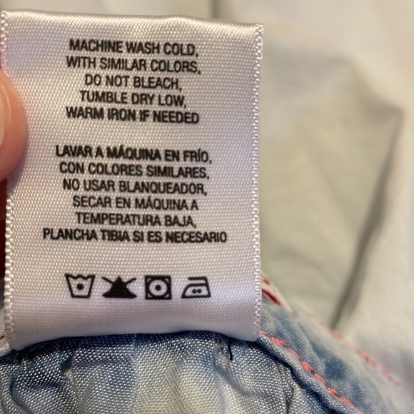 Bongo Skater Skirt Light Wash Blue Mini Size L - Picture 5 of 6